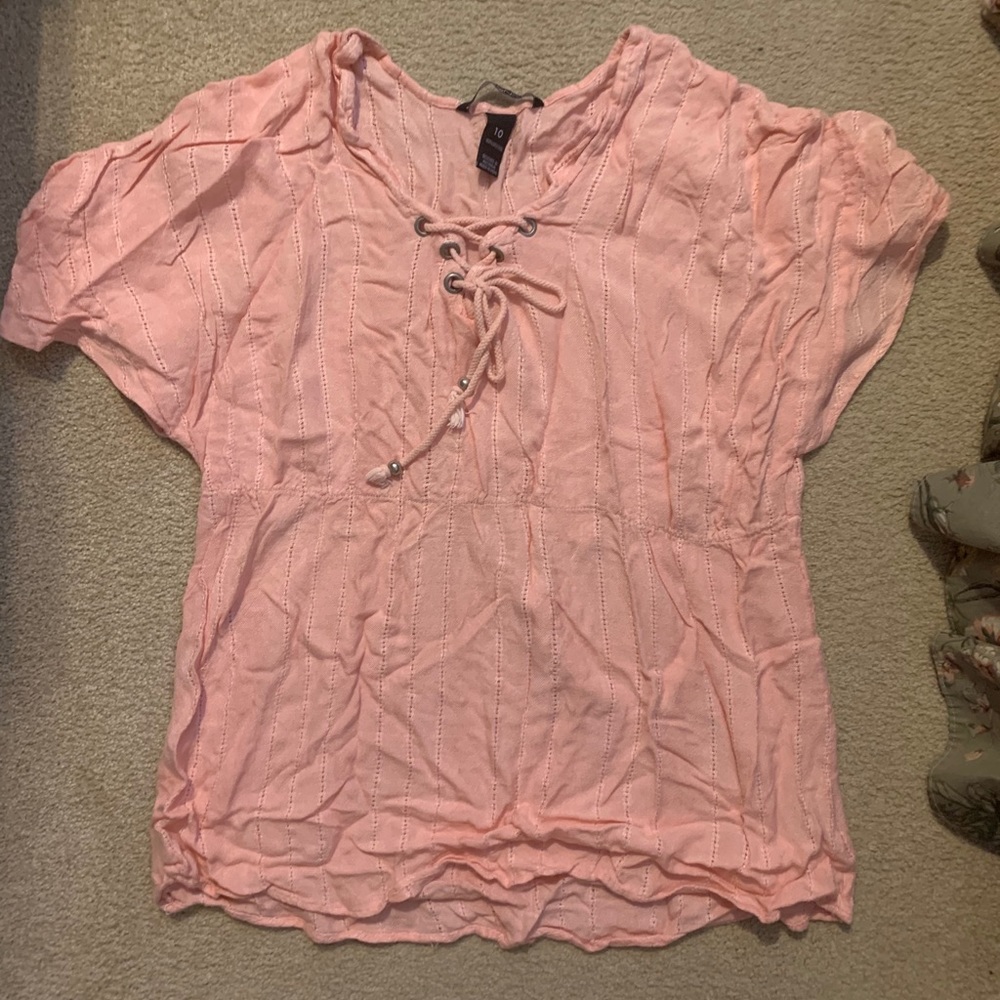 Billabong swim cover top.